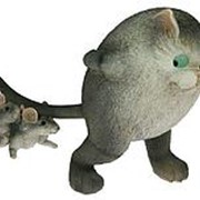 Фигурка декоративная “Кот и мышки“ 30*15*22см. 22810 фото