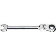 ЗУБР Комбинированный гаечный ключ ЗУБР трещоточный шарнирный 12 мм, 27101-12