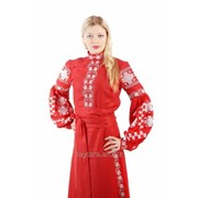 Вышитое платье в Бохо-стиле -вишиванка фото