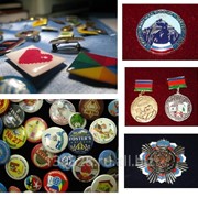 Изготовление значков и медалей фото