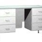 Стол с шестью выдвижными ящиками 1500х600х750 СЛР 10.2.2 фото