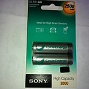 SONY R06 аккумулятор 2500mAh 2шт в упаковке код №13 фото