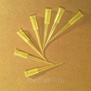 Наконечники 5-200 мкл, Gilson ПП жёлтые, 1000 шт/уп (Ningbo, Китай) фото