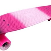 Скейт Multicolor 22“ розово-черный фотография