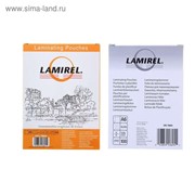 Пленка для ламинирования 100шт Lamirel А6, 125мкм фото