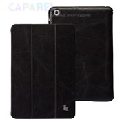 Чехлы jisonCase Vintage Premium Leather Smart Cover Case Black для iPad mini фотография