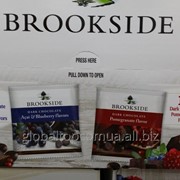 Конфеты Brookside: набор конфет с соком голубики и граната в черном шоколаде (30 пакетов) (№ BrooksideГранат+Голубика0.7)