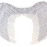 Аксессуар для праздника Сималенд Крылья ангела белые фото