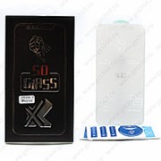 Защитное стекло Glass 5D для Apple iPhone X White (Белый) фото