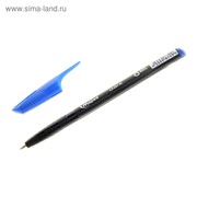 Ручка шариковая Maped Green Dark стержень синий, узел 0.6 мм, трехгранная, одноразовая фото