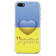 Патриотический чехол “Серце України“ для iPhone 5/5S фотография