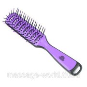 Щётка для волос фиолетовая фото