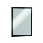 Самоклеящаяся магнитная информационная рамка DURAFRAME A4 Черный фото