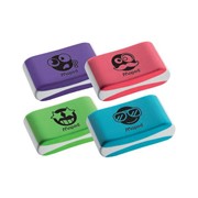 Резинка стирательная MAPED (Франция) Essentials Soft Color, 33,5х21,5х9,9мм, цветная, дисплей, 112921, (80 фото