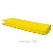 Цветной надувной матрас Intex 67387 - 185х76х22 См, желтый фото
