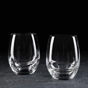 Набор стаканов для виски Bohemia Crystal «Турбуленция», 500 мл, 2 шт фотография