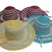 Шляпа Солнце. жен., кукуруз. волокно, шир. Поле (4 вида) (D39) , арт. 8616 62431