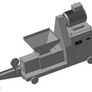 Пресс шнековый- ПШ -190 для линии по производству топливных брикетов фото