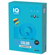Бумага цветная IQ color, А4, 120 г/м2, 250 л., интенсив, светло-синяя, AB48 фотография