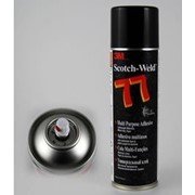 Аэрозольный клей 3М Scotch-Weld™ 77 для постоянной фиксации, 500мл