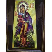 Картина на стекле Марія з Ісусом