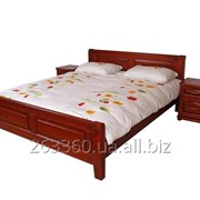 Кровать деревянная “Квадраты“ фото