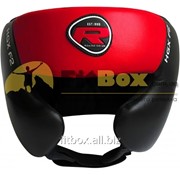 Боксерский шлем тренировочный RDX Red, art: RDX-STR
