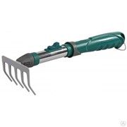 Грабельки ручные RACO, 5 зубцов, коннекторная система, 32см 4205-53514 фото