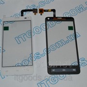Тачскрин оригинальный / сенсор (сенсорное стекло) для Fly IQ4416 (белый цвет, самоклейка) 2660 фото