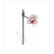 Стойка баскетбольная со щитом и сеткой,оц (6500) фотография