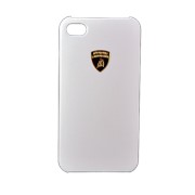 Крышка Lamborghini Diablo для iPhone 4 белая фото