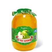 Сок яблочный (осветленный) ТМ "Соки Украины"