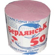 Туалетная бумага Бердянск 50 розовая