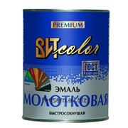 Эмаль с молотковым эффектом Серебристая 0,4 кг. фото