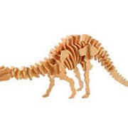 Модель деревянная сборная, Динозавры, "Апатозавр"