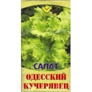 Семена листьев салата "Одесский кучерявец".