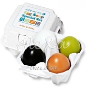 Специальный набор мыло-маск из 4 штук Egg Soap Special Set(50Gх4) фото