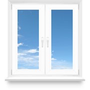 Окно ПВХ из профиля КВЕ-58, Масо (1400х1400) фотография