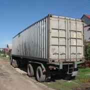 Полуприцеп грузовой ЧМЗАП 99859, 2001 г.в.,+ контейнер 20-тонник фото