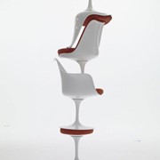 15-1,2,3 Tulip Chair, Tulip Armchair, Tulip Stool фото