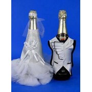 Одежда на шампанское Кассандра, белая фото