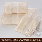 Полотенце для ванной Soft Cotton DELUXE махра хлопок/модал жёлтый 50х100 фотография