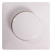 Панель e.lux.13011L.13006C.pn.white светорегулятора с диском, белая фотография