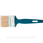 Кисть флейцевая “Эксперт“, 25 х 6 мм, натуральная щетина, пластиковая ручка Сибртех фото