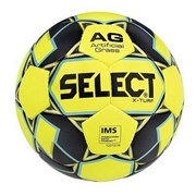 Мяч футбольный Select X-Turf, 810118-559 жел/черн/син, р.5 фото