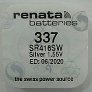 Батарейка Renata R337 (SR416SW)
