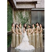 Подружки невесты в золотом! фото