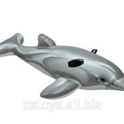 58535 Intex Надувной матрас-игрушка Дельфин 175х66 см фотография