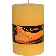 Свеча Рустик Цилиндр (55х8 см, 20 час) АРОМА дыня фото