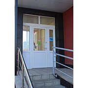 Двери входные из ПВХ фото